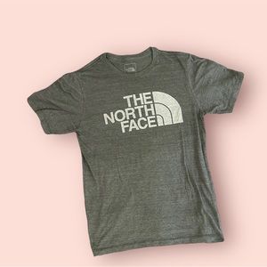 (Retail $30) Men Gray North Face Short sleeve T shirt (size M)